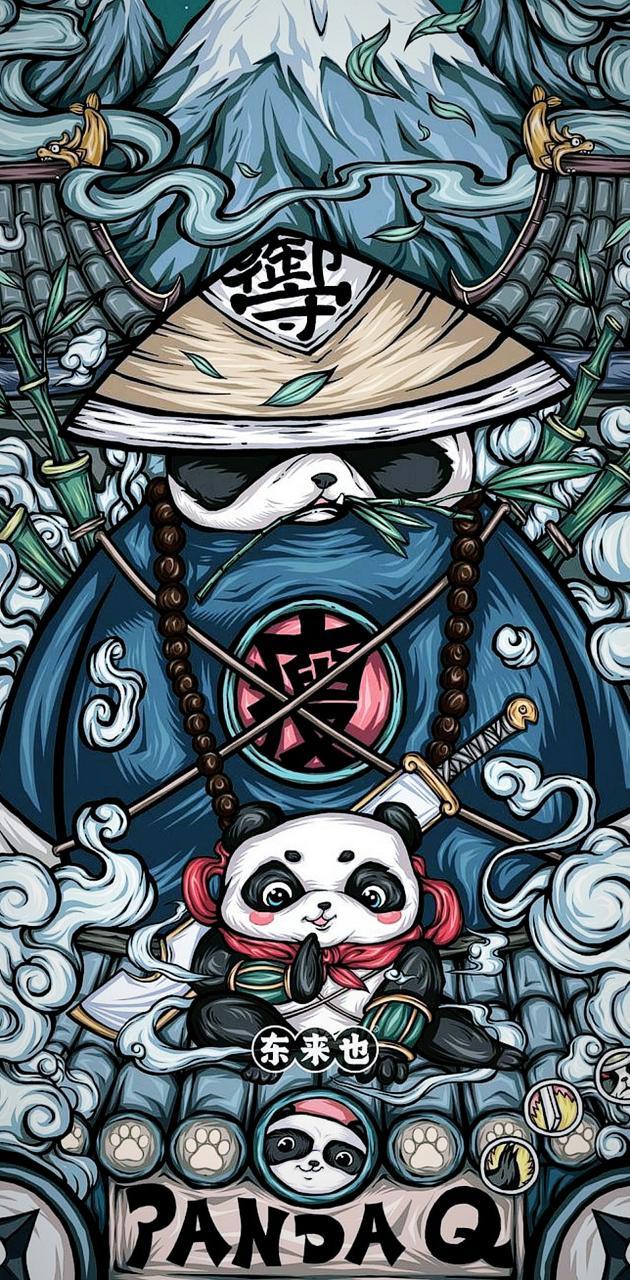 630x1280 Panda wallpaper