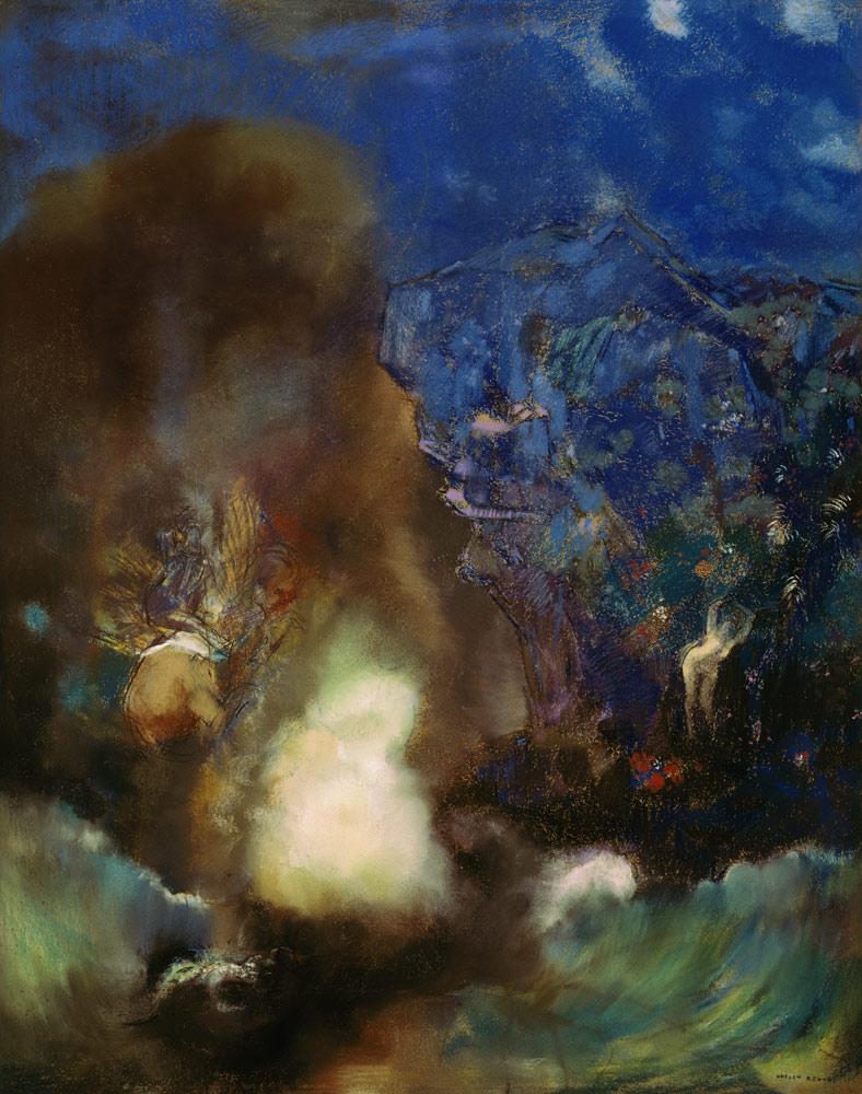 788x1000 Angelica saved by Ruggiero Redon as art print or hand painted oil