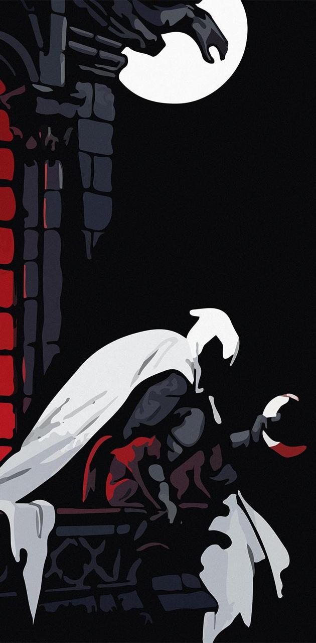 630x1280 Moon Knight wallpaper