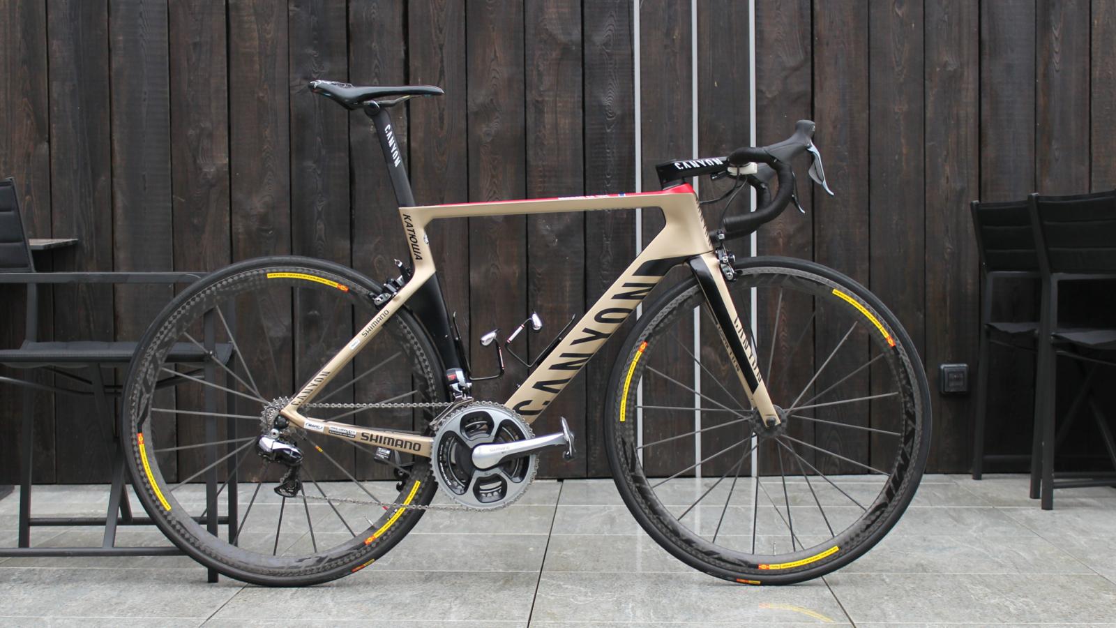 1600x900 Pro bike: Kristoff's Canyon Aeroad CF SLX