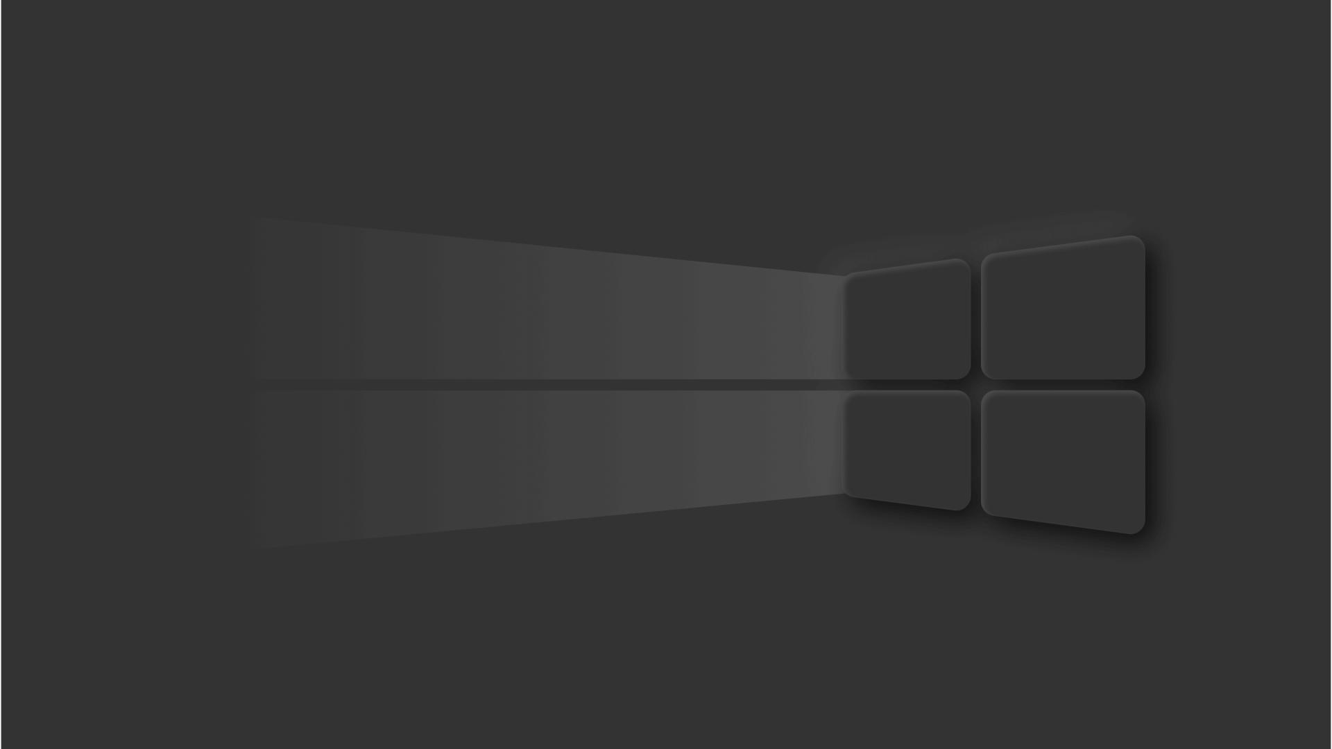 1920x1080 Windows 10 Dark Mode Logo 1080P Laptop Full HD Wallpaper, HD Hi Tech 4K Wallpaper, Image, Photo And Background