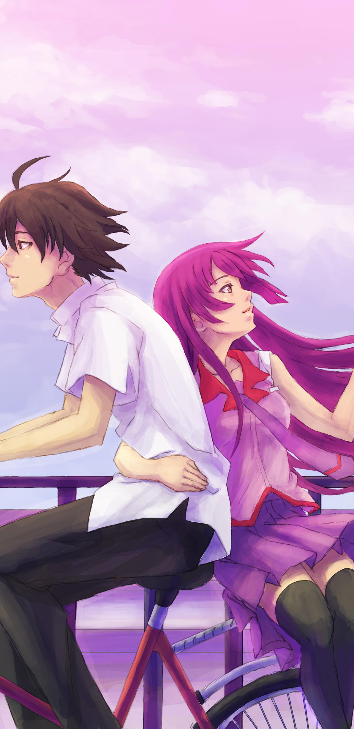 1440x2960 Anime Boy Girl Cycle 4k Samsung Galaxy Note S S SQHD HD 4k Wallpaper, Image, Background, Photo and Picture