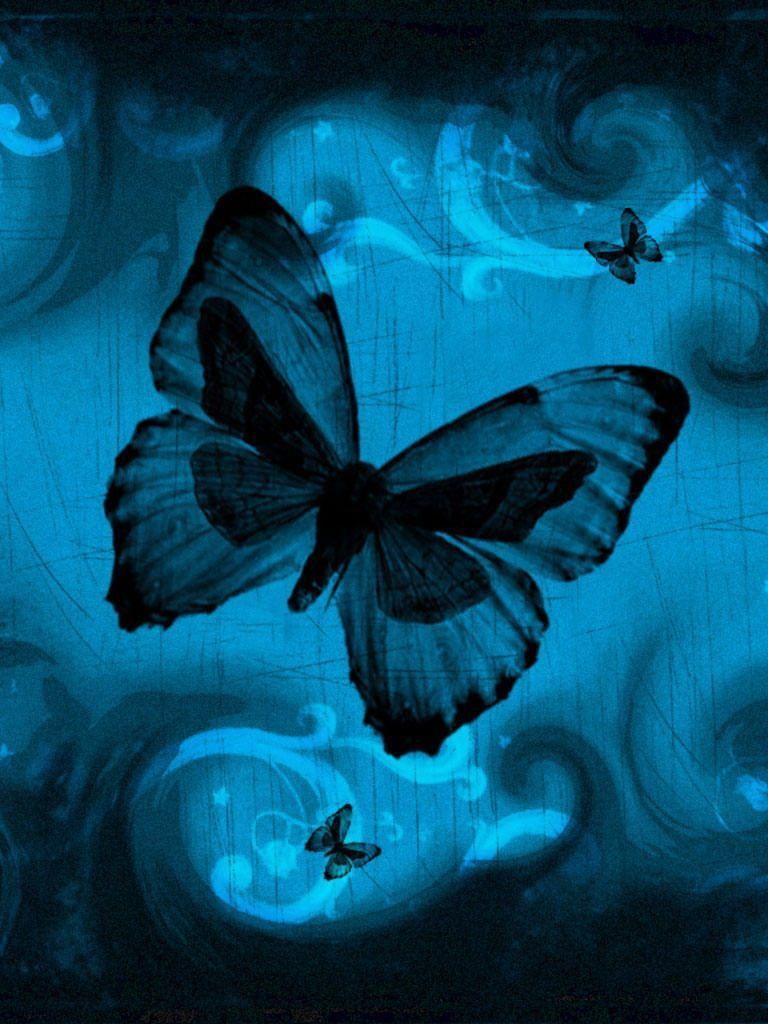 768x1024 Butterfly Collection. Butterfly Kisses. Blue butterfly