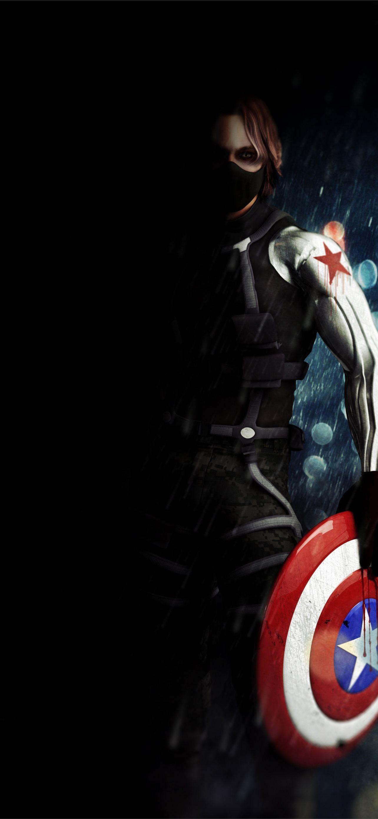 1284x2778 bucky barnes captain america the winter soldier mo. iPhone Wallpaper Free Download