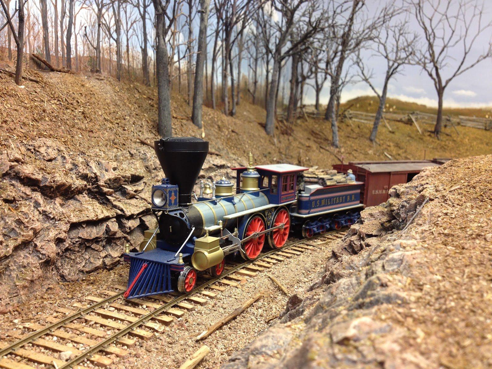 1600x1200 Model Train Desktop Wallpaper