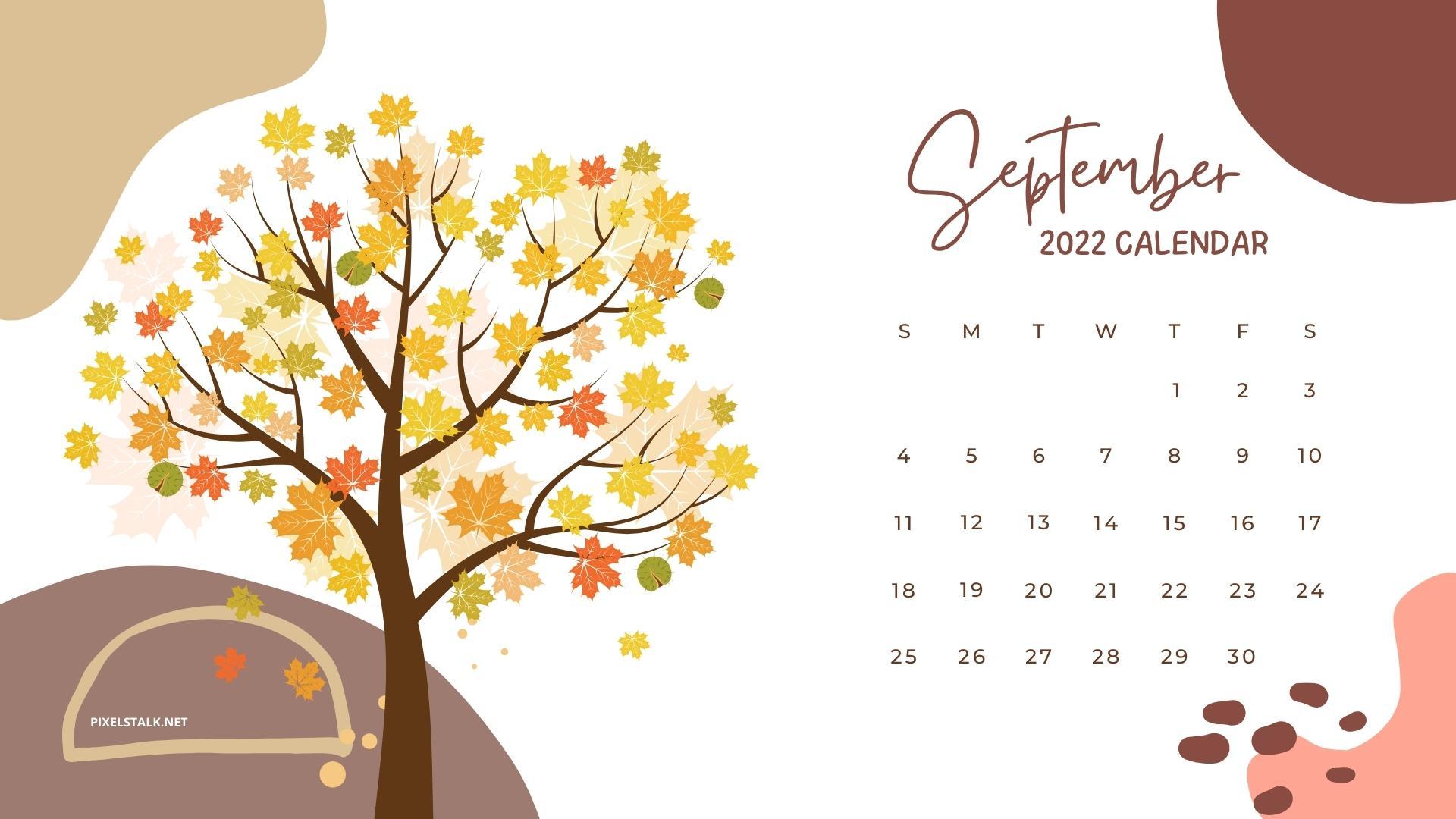 September Calendar 2019  Desktop calendar Calendar design Calendar  wallpaper