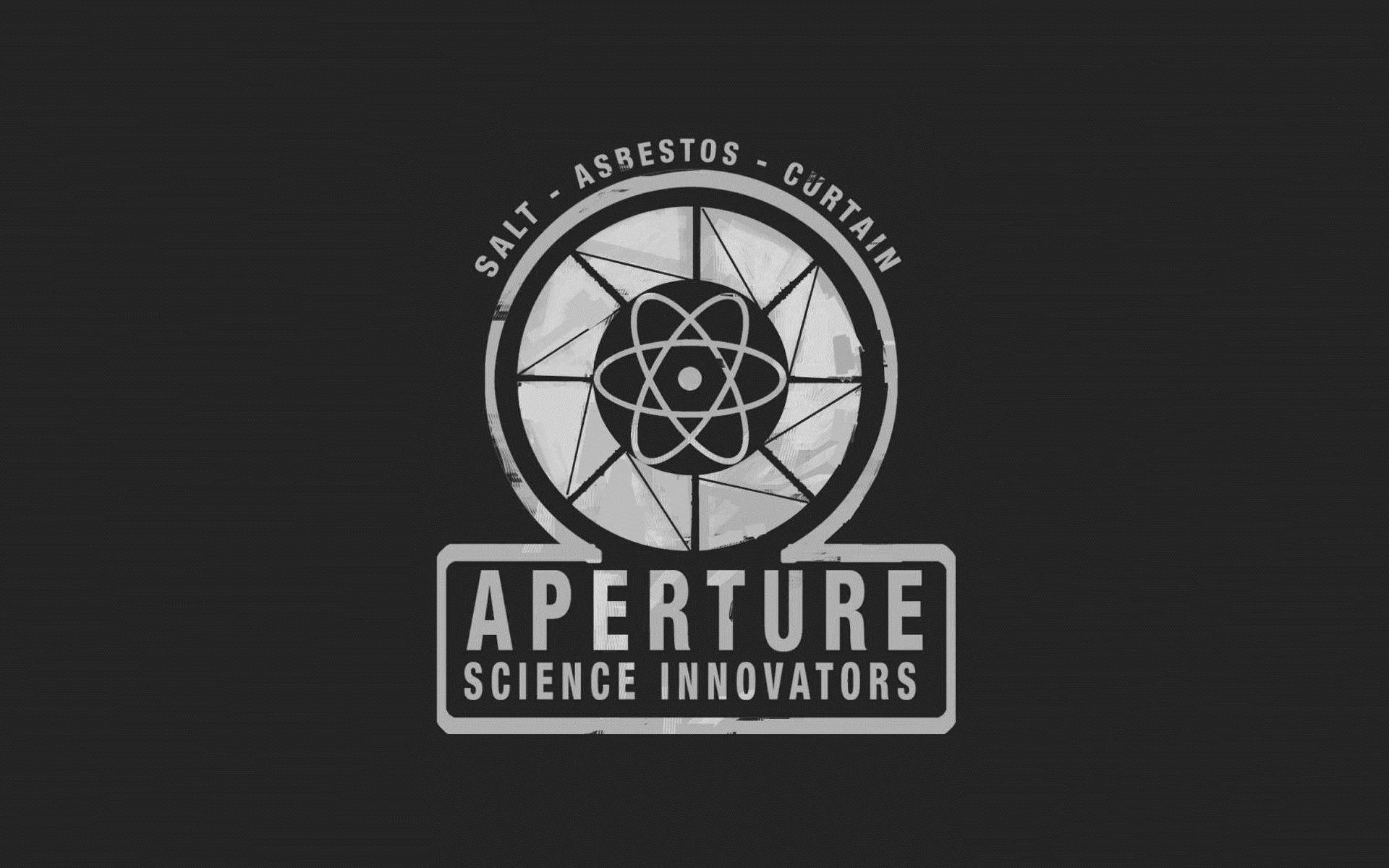 1920x1200 Aperture Logo Game Wallpaper