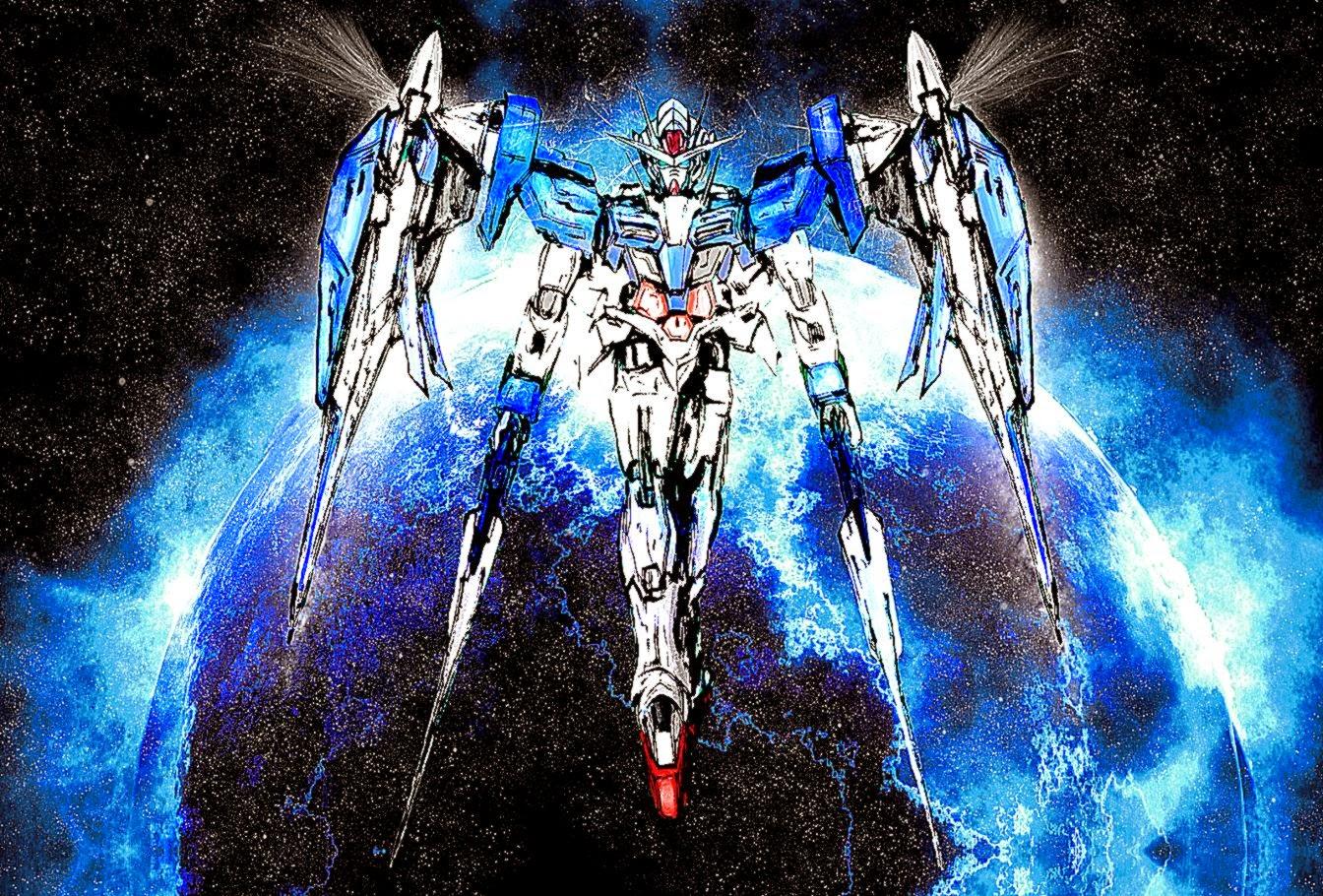 1344x910 Gundam 00 Wallpaper HD