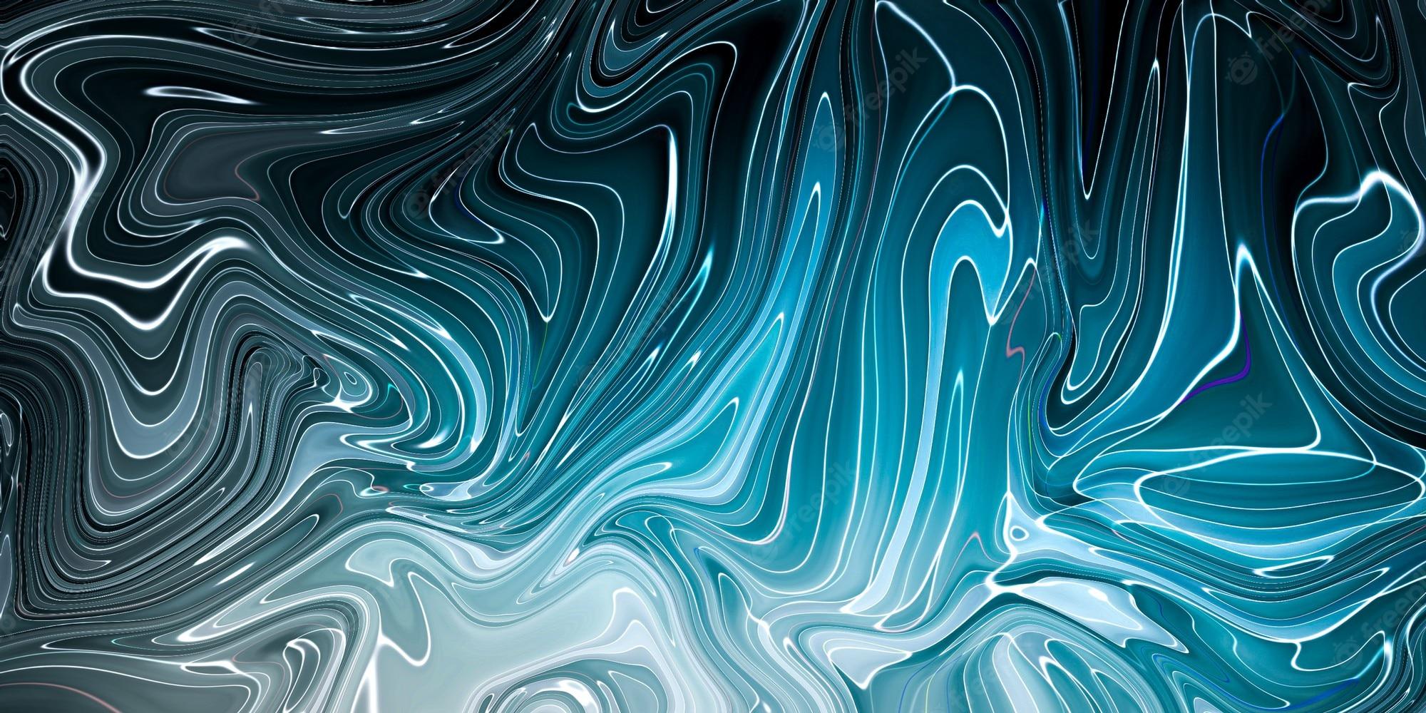 2000x1000 Free Photo. Liquid marbling paint texture background fluid painting abstract texture intensive color mix wallpaper