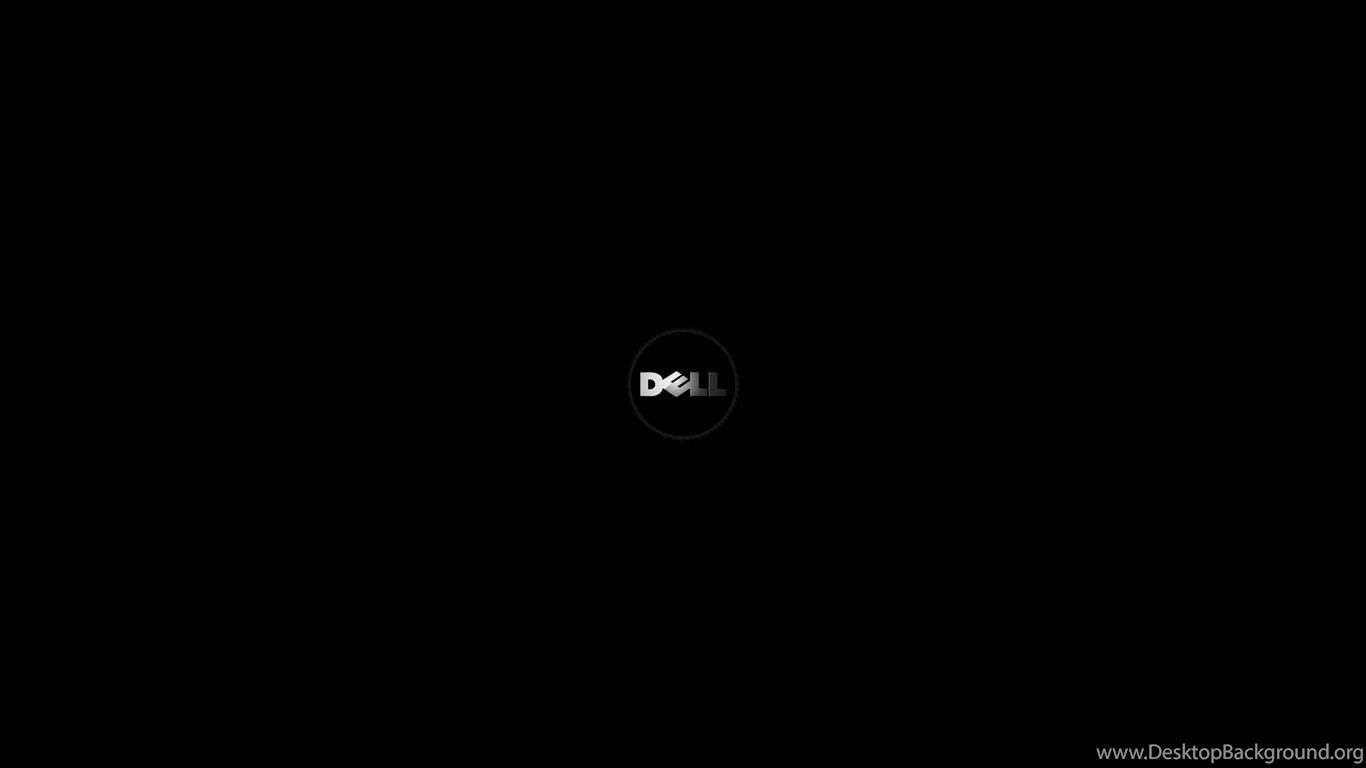 1366x768 Black Dell Wallpaper