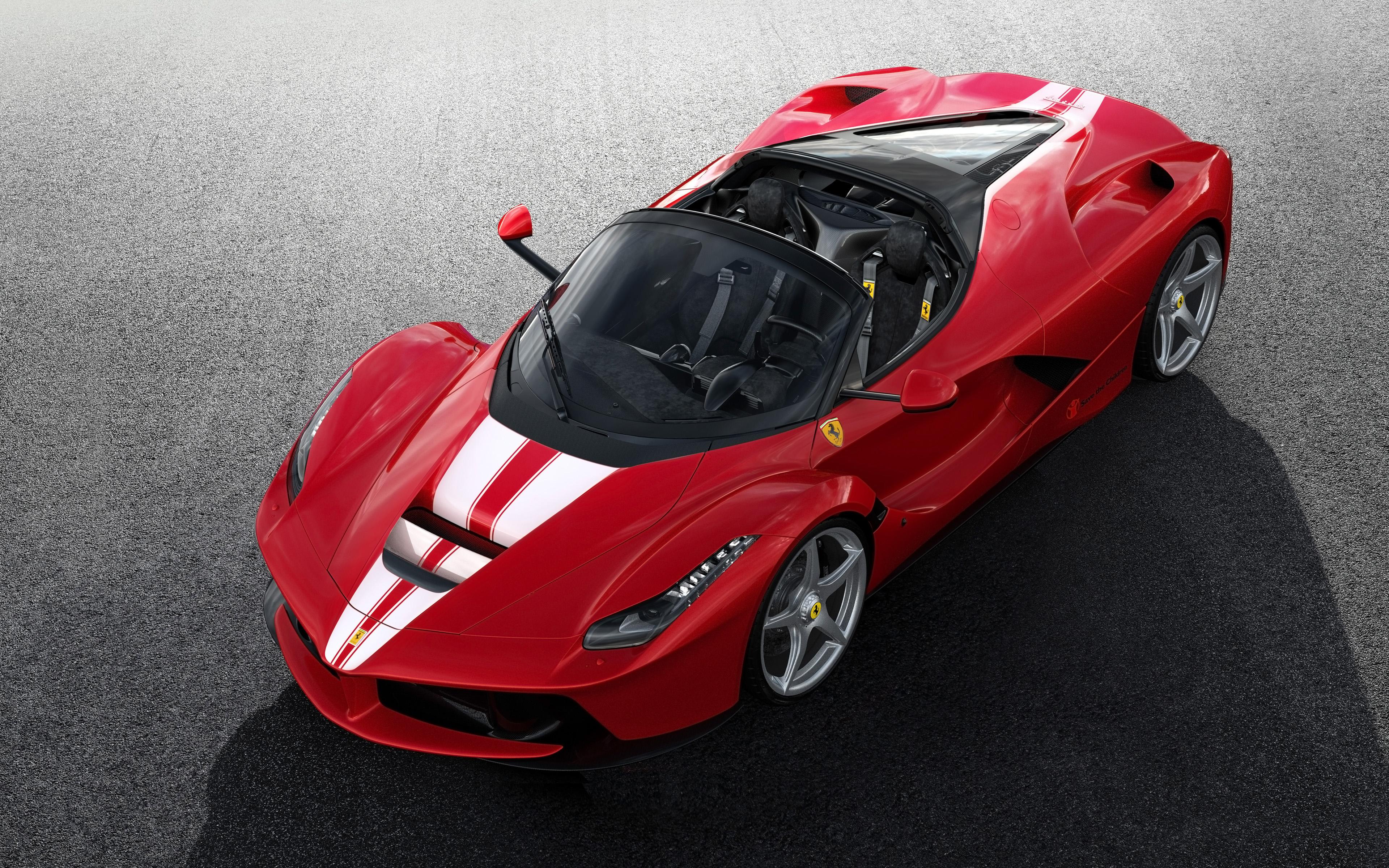 3840x2400 4K Ultra HD Ferrari LaFerrari Aperta Supercar Wallpaper
