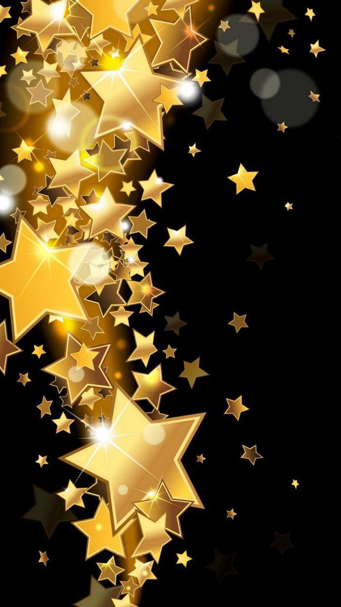 700x1244 iPhone 7 Wallpaper Black and Gold resolution 1080x1920. Fondos de pantalla estrellas, Fondo de pantalla colorido, Mariposas fondos de pantalla
