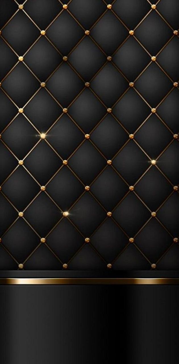 630x1280 Black and gold wallpaper