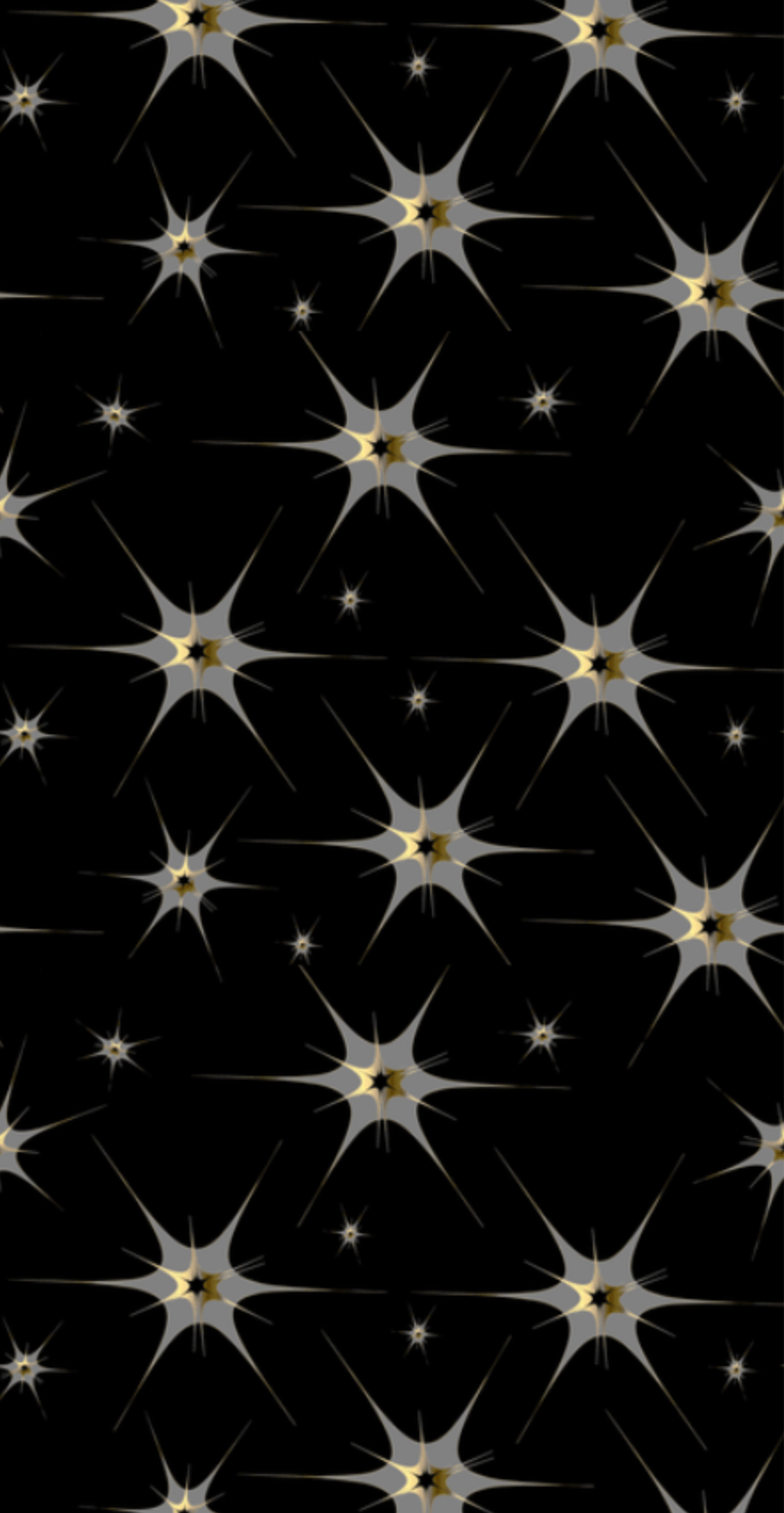 886x1710 Celestial Black Gold