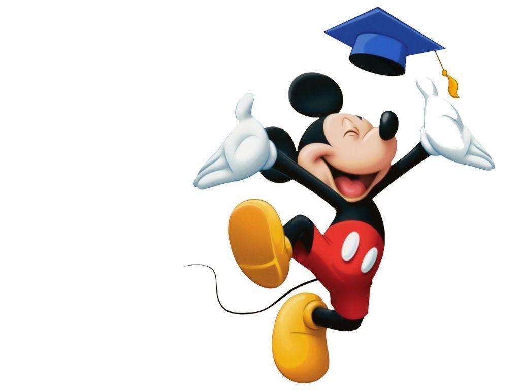 1024x768 Mickey Mouse Graduation HD Wallpaper Image For iPad Air 2