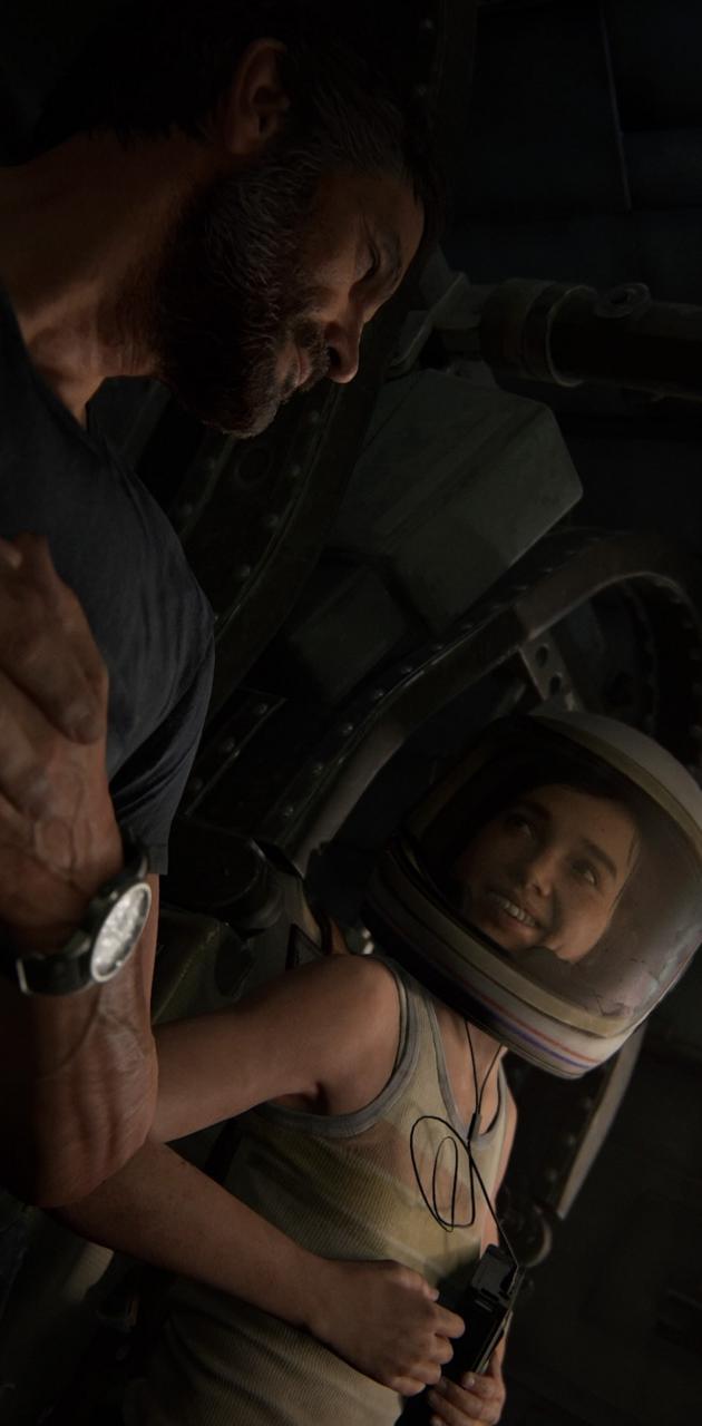 630x1280 Joel y Ellie wallpaper