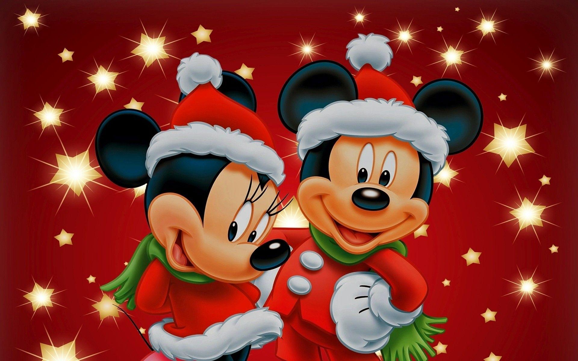 1920x1200 Mickey Christmas Wallpaper