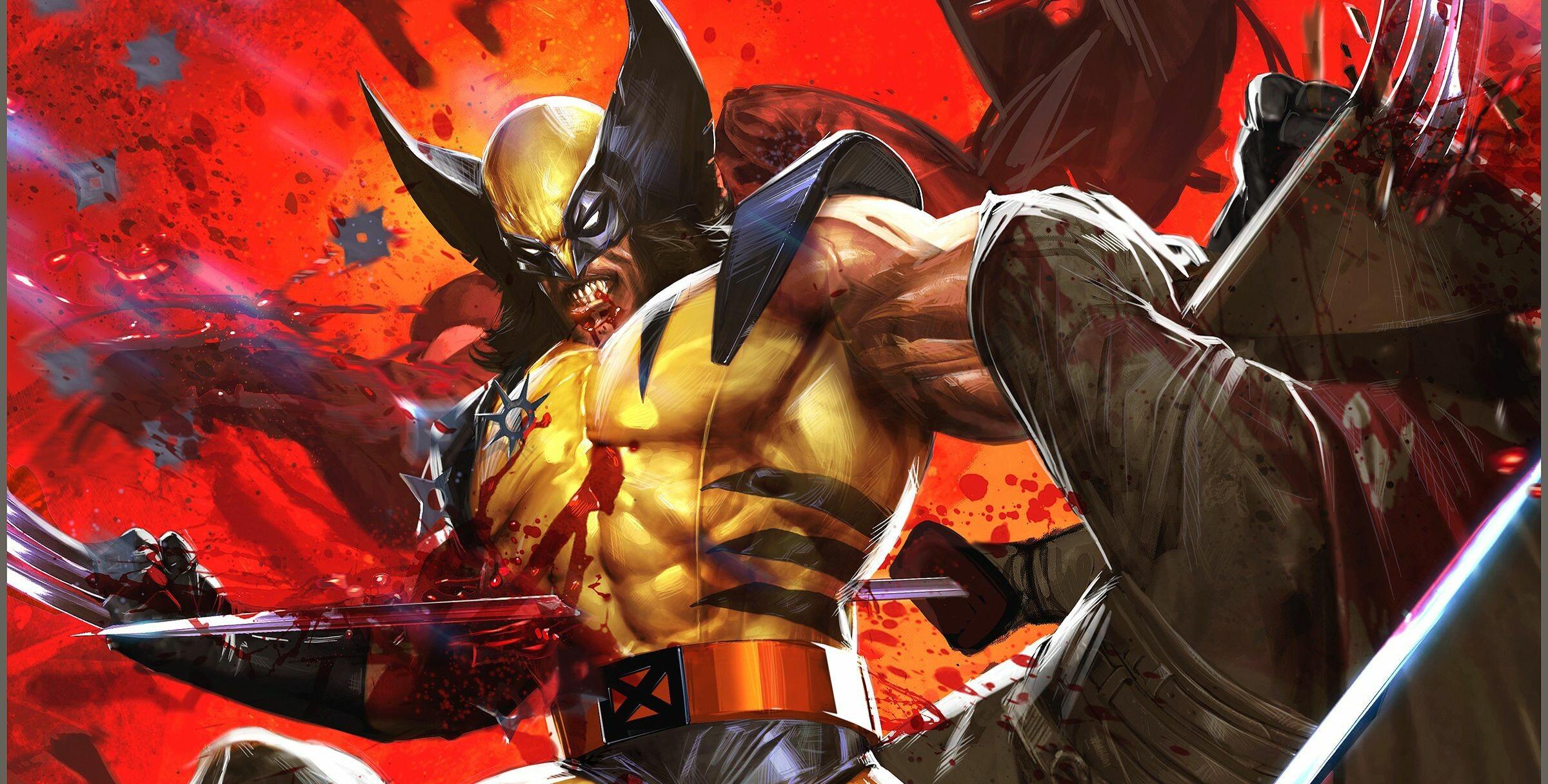 2400x1216 Bloody Wolverine Comic Phone Wallpaper: HD, 4K, 5K for PC and Mobile. Download free image for iPhone, Android