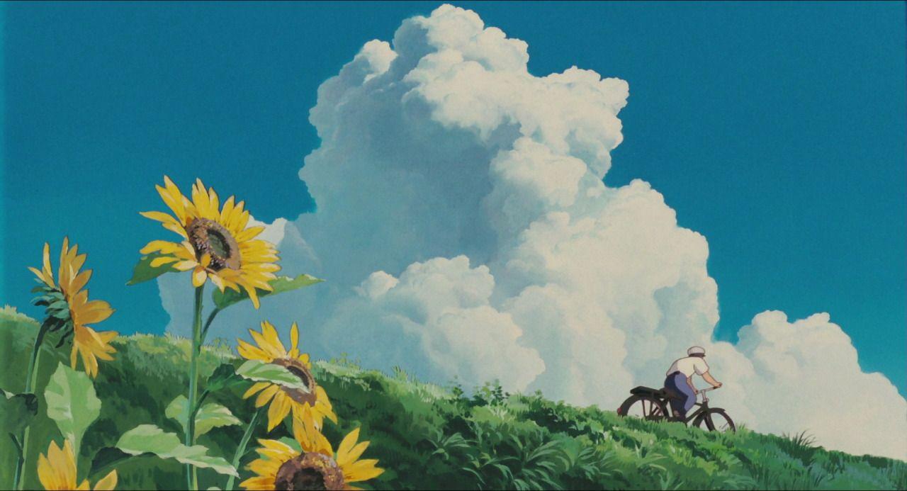 1280x693 Studio Ghibli Photo: My Neighbor Totoro Scenery. Aesthetic desktop wallpaper, Studio ghibli background, Desktop wallpaper art