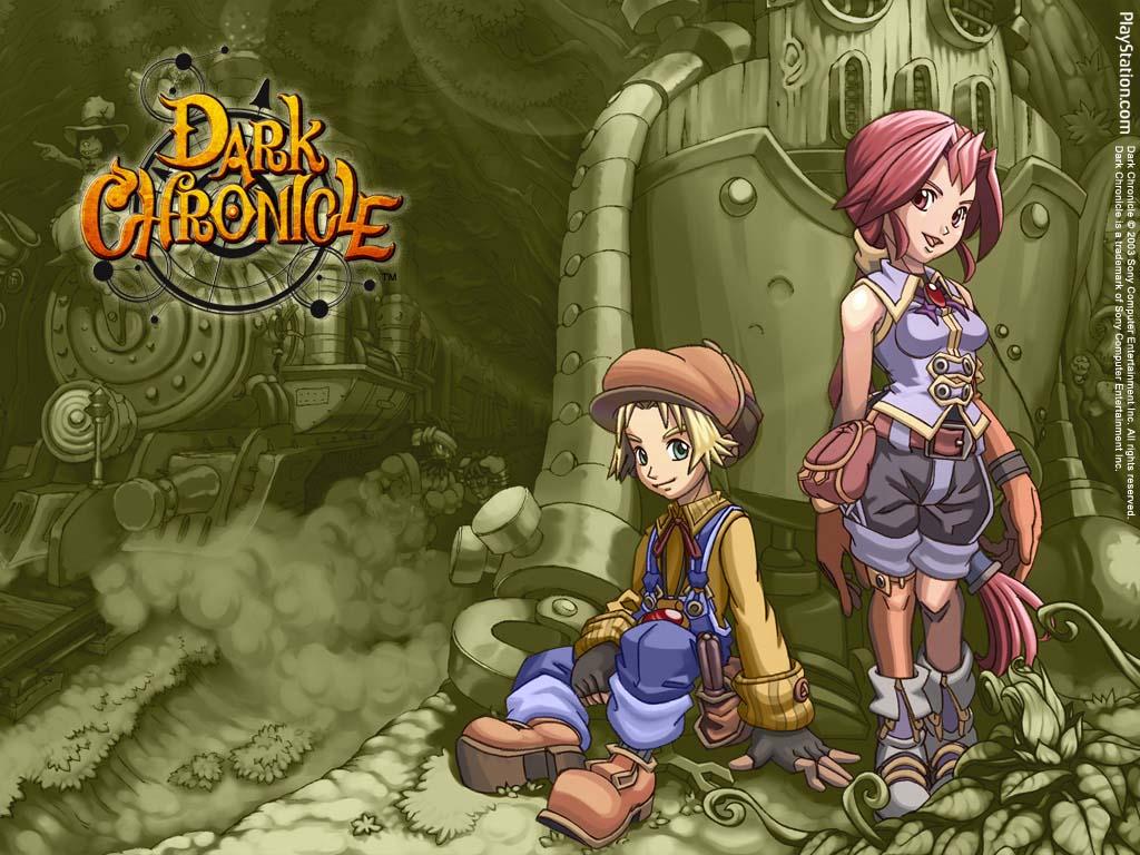 1024x768 Retro Blog TV: DARK CHRONICLE WALLPAPERS