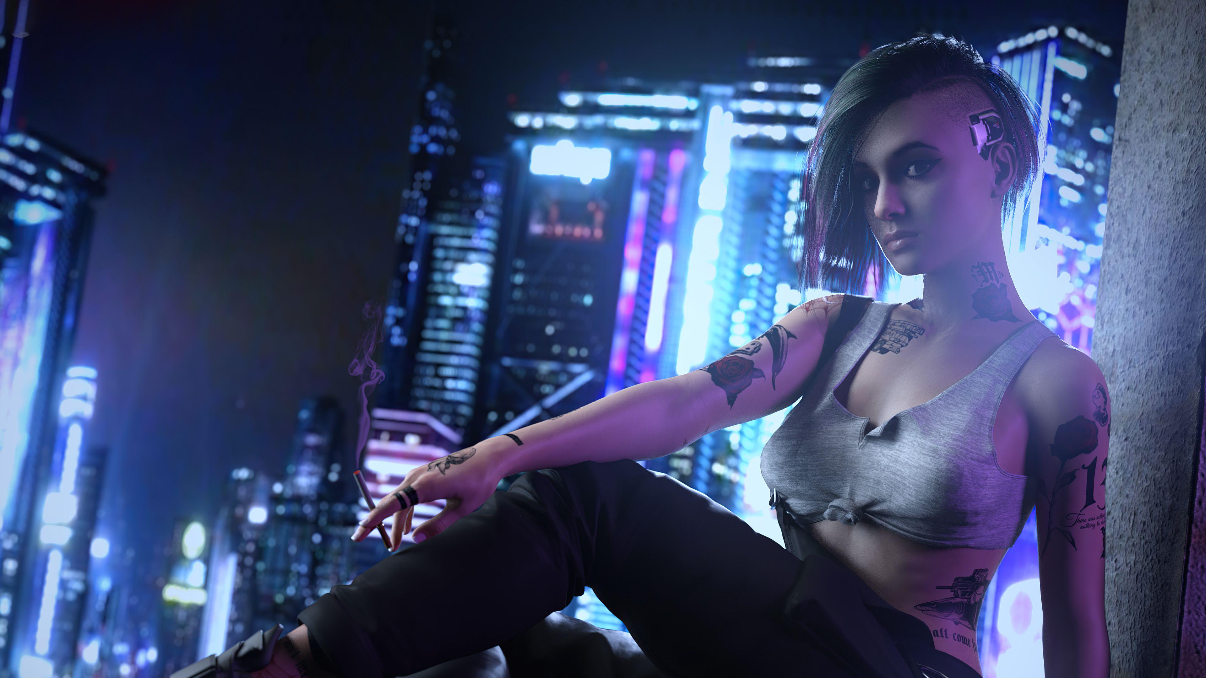 3840x2160 Cyberpunk 2077 Game 4k Judy Alvarez