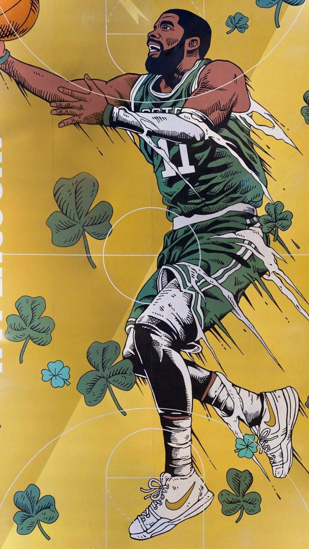 1080x1920 NBA Art Wallpaper