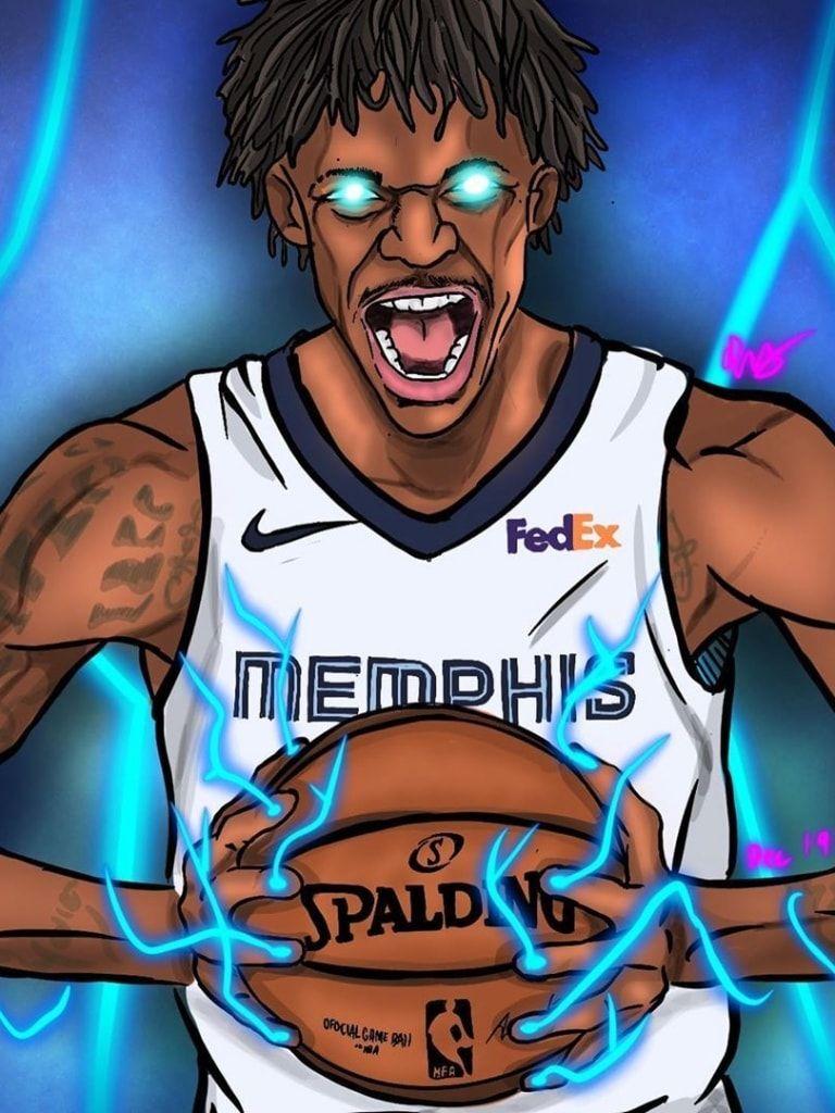 768x1024 Ja Morant Wallpaper