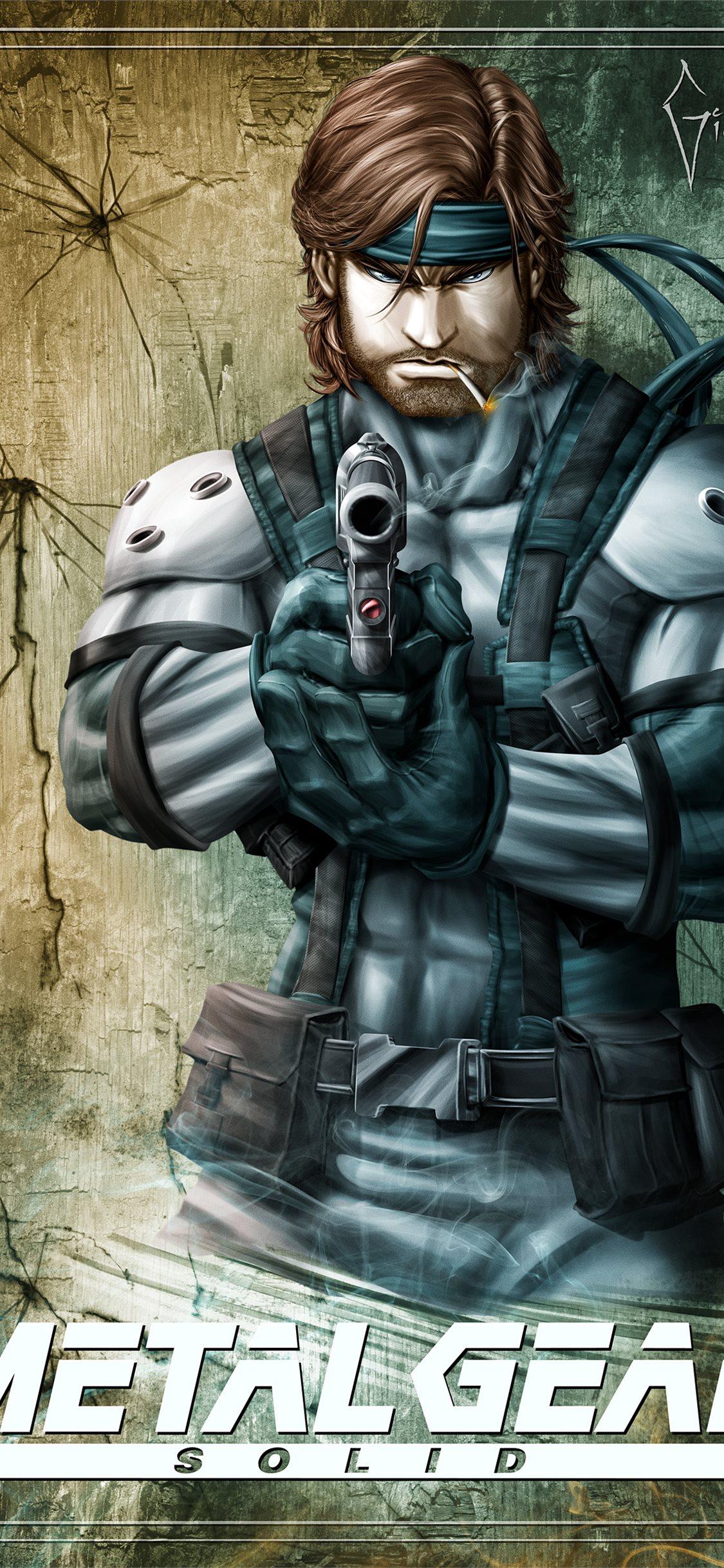1125x2436 metal gear solid 3 snake eater iPhone Wallpaper Free Download