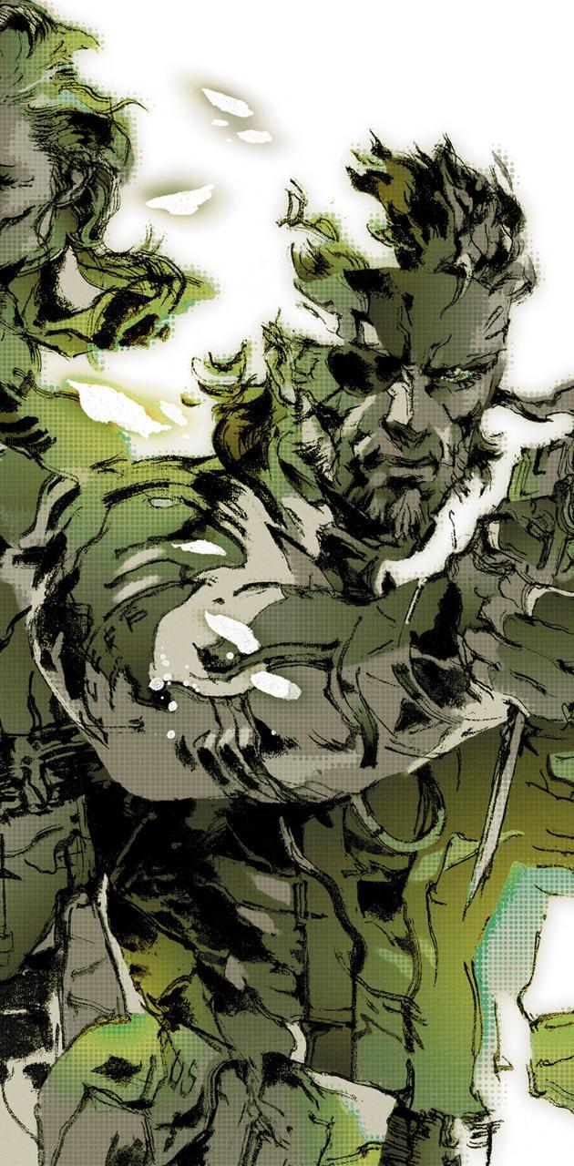 630x1280 MGS3 Snake Eater wallpaper