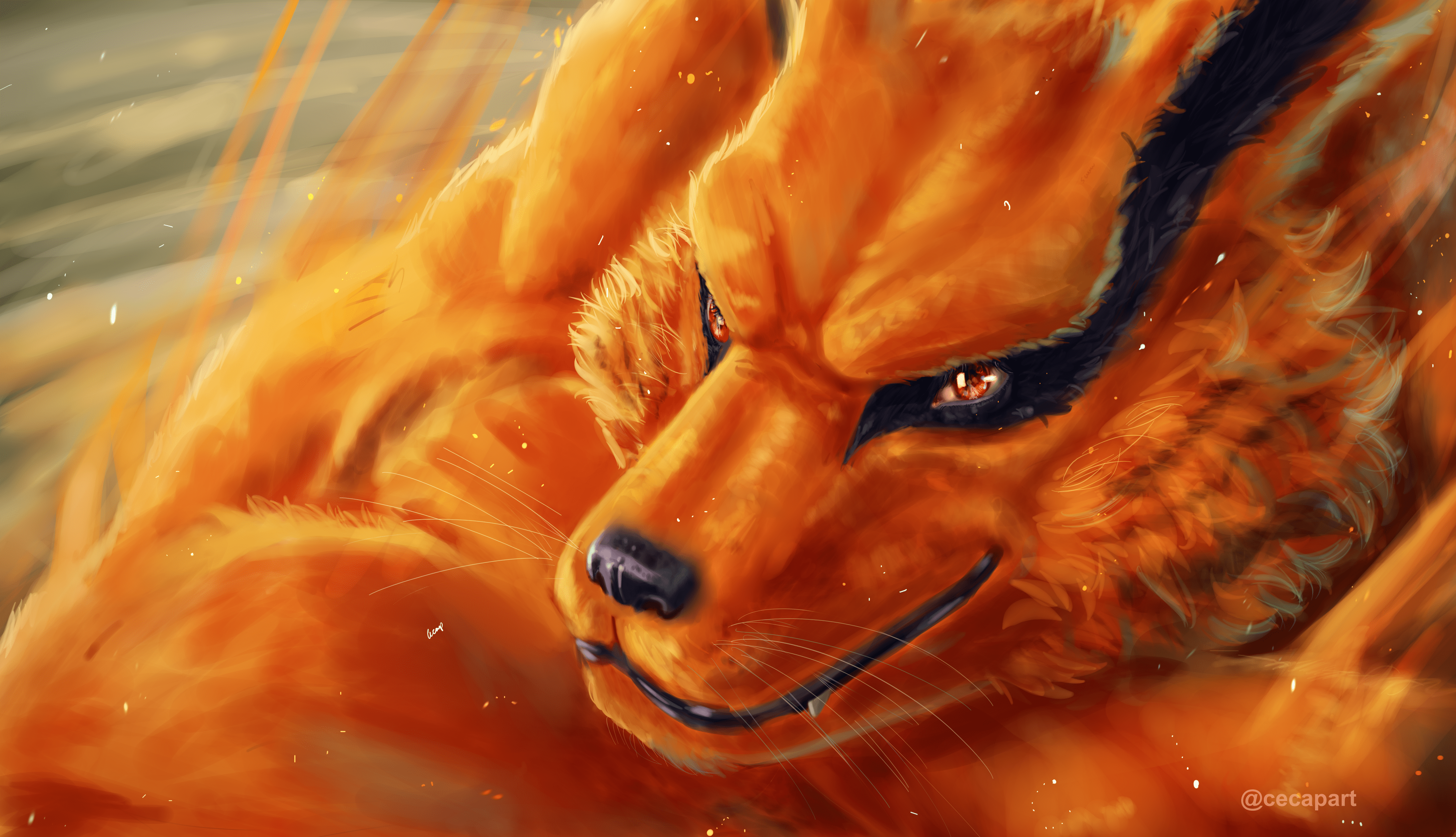 4000x2300 Kurama (Naruto) HD Wallpaper and Background