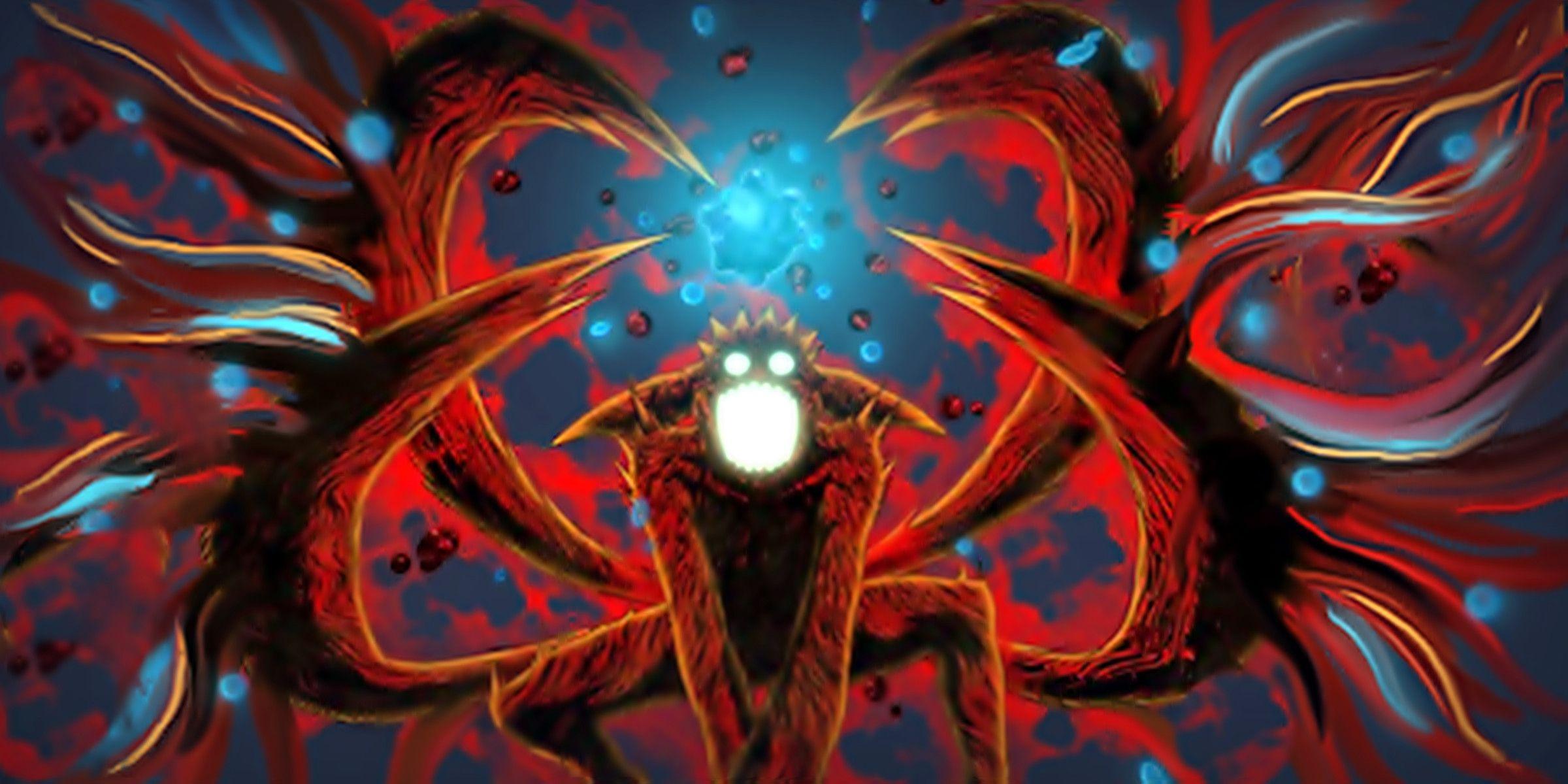 2400x1200 Naruto Kurama Wallpaper