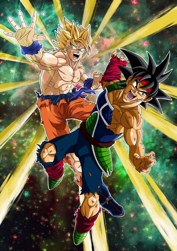 751x1063 Goku And Bardock by gillako. Dragon ball super manga, Dragon ball art, Dragon ball z