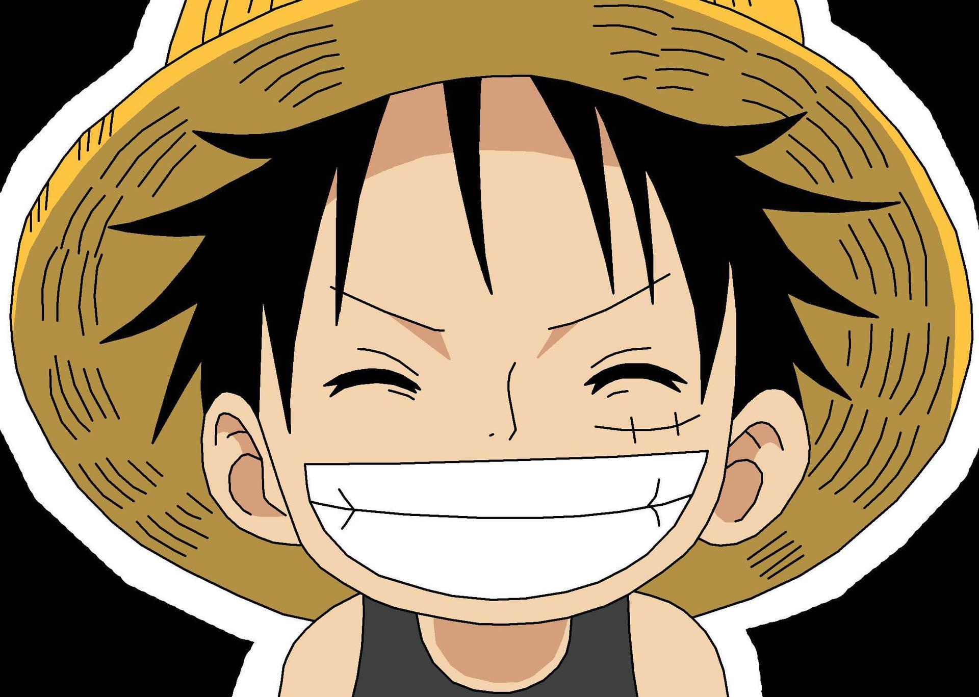 1920x1367 Download Kid Luffy Smile Wallpaper