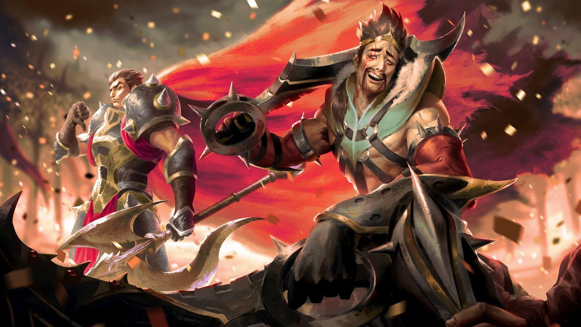 1920x1080 Hd Darius And Draven Of Legends Darius And Draven