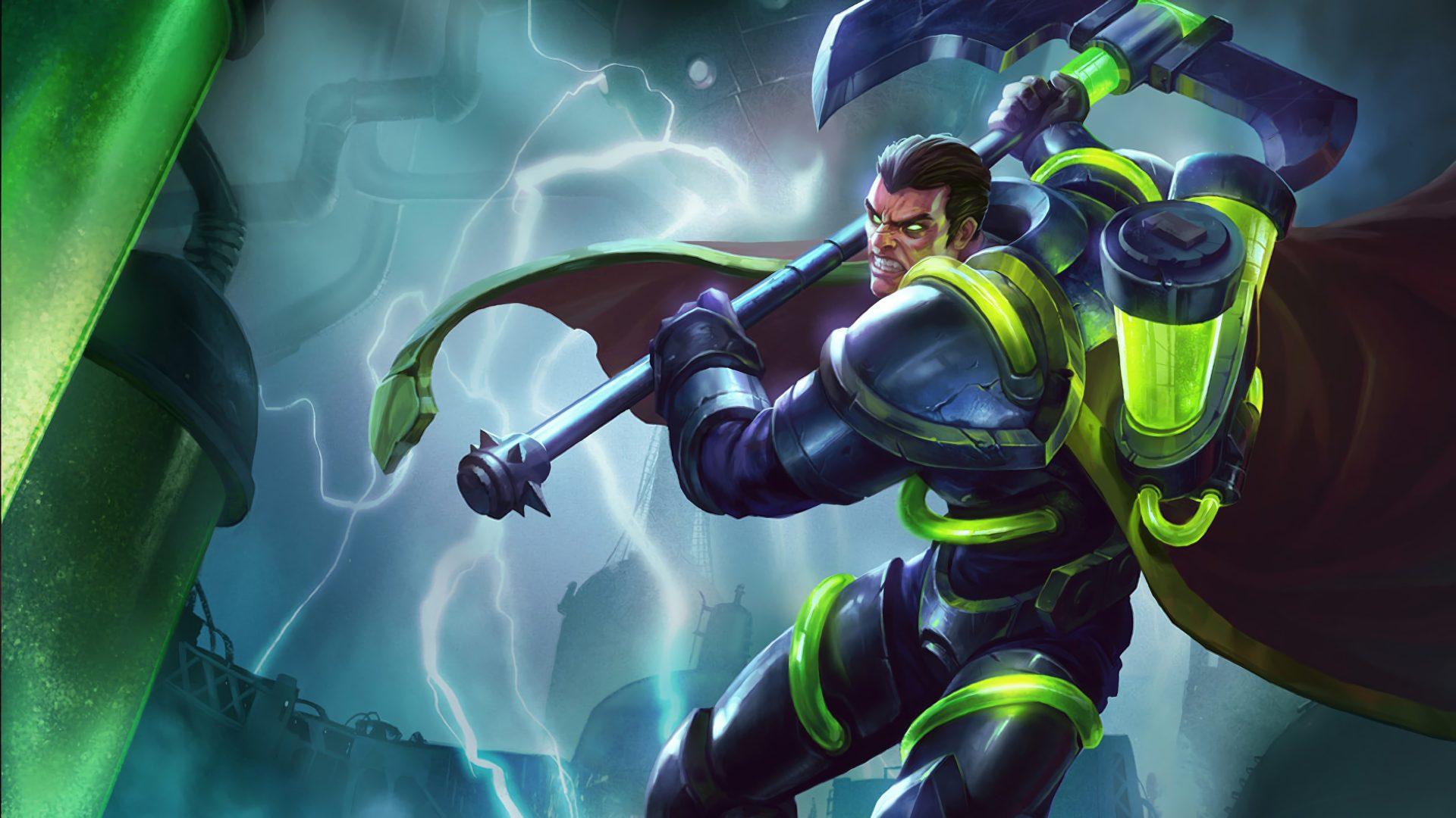 1920x1080 League Of Legends Darius Skins Fan Art 4k Ultra HD
