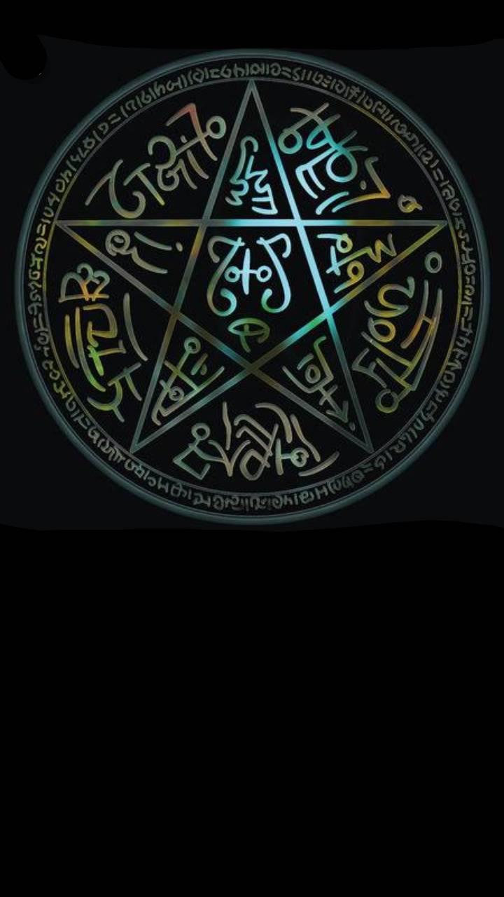 720x1280 iPhone Pentagram Wallpaper
