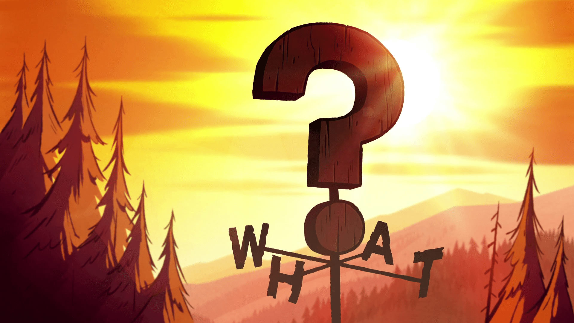 1920x1080 Gravity Falls Main Title Theme Gallery. Gravity Falls Opening, Gravity Falls, Gravity Falls Secrets