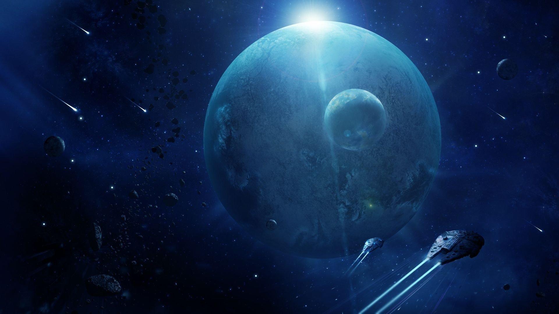1920x1080 Star Wars sky battle