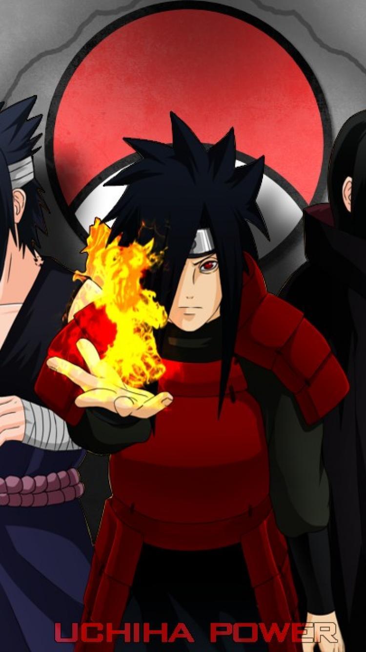 750x1334 Uchiha sasuke naruto: shippuden itachi sharingan madara wallpaper