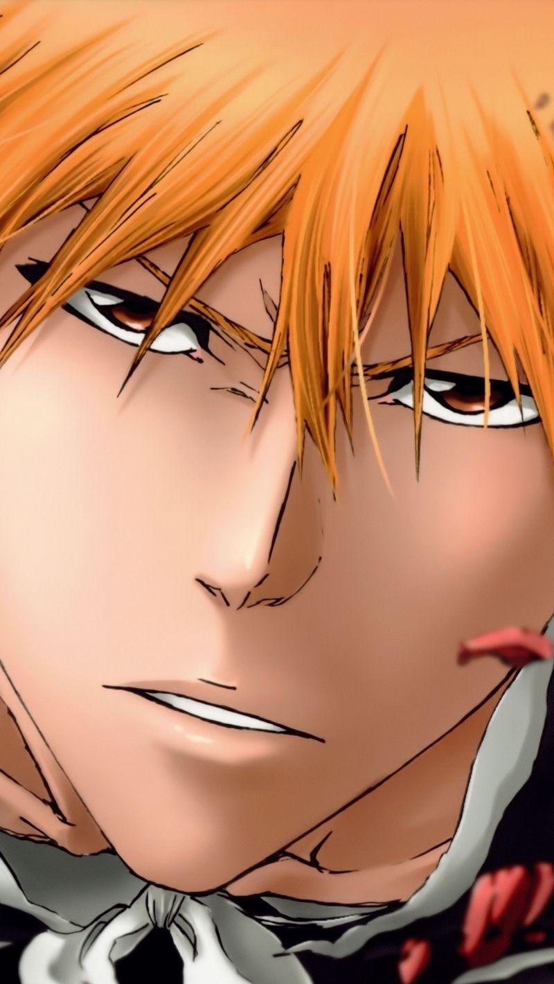 800x1420 Download wallpaper 800x1420 bleach, art, kurosaki ichigo, anime