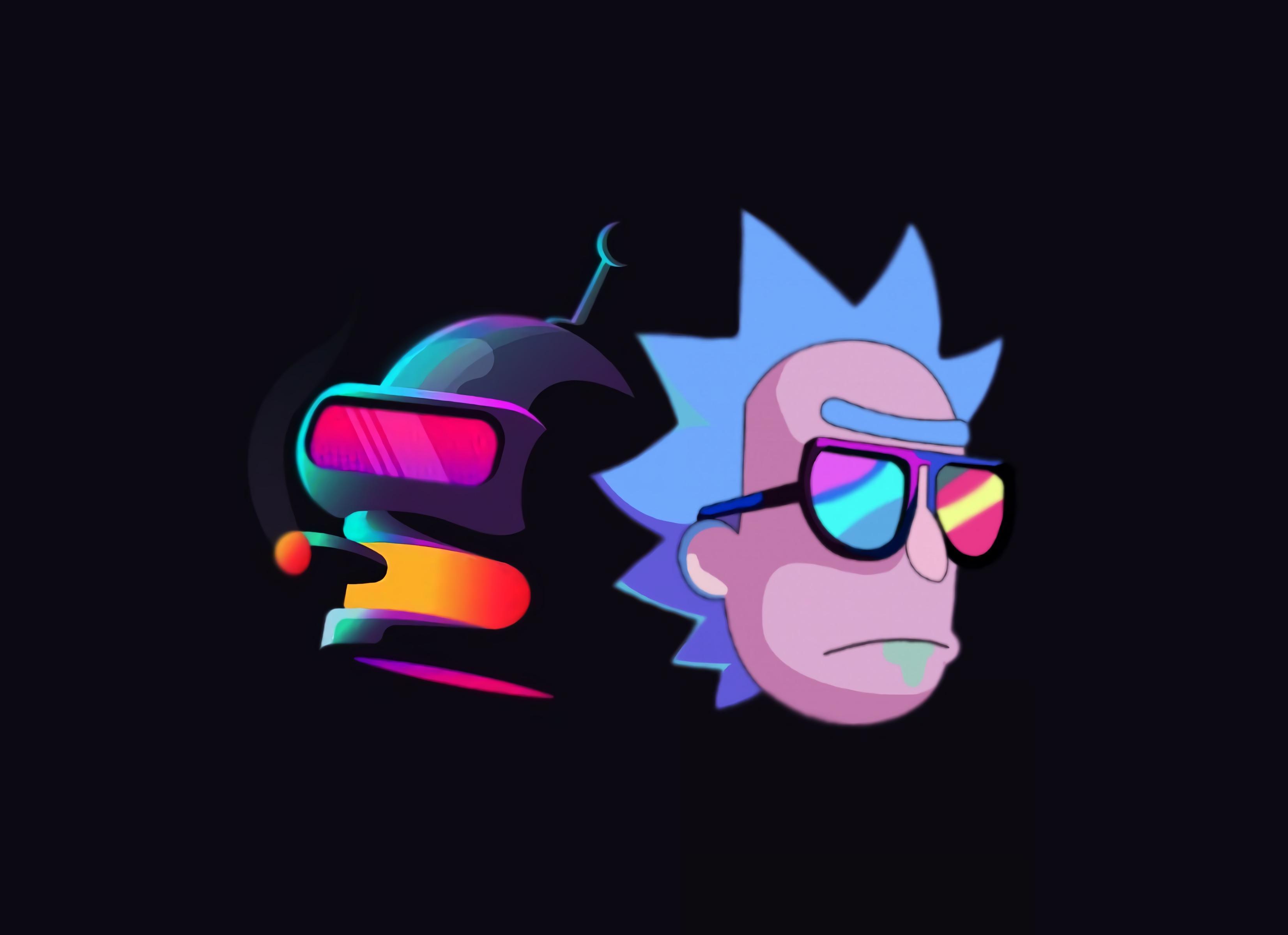 3304x2400 Rick And Bender, HD Cartoons, 4k Wallpaper, Image, Background, Photo and Picture