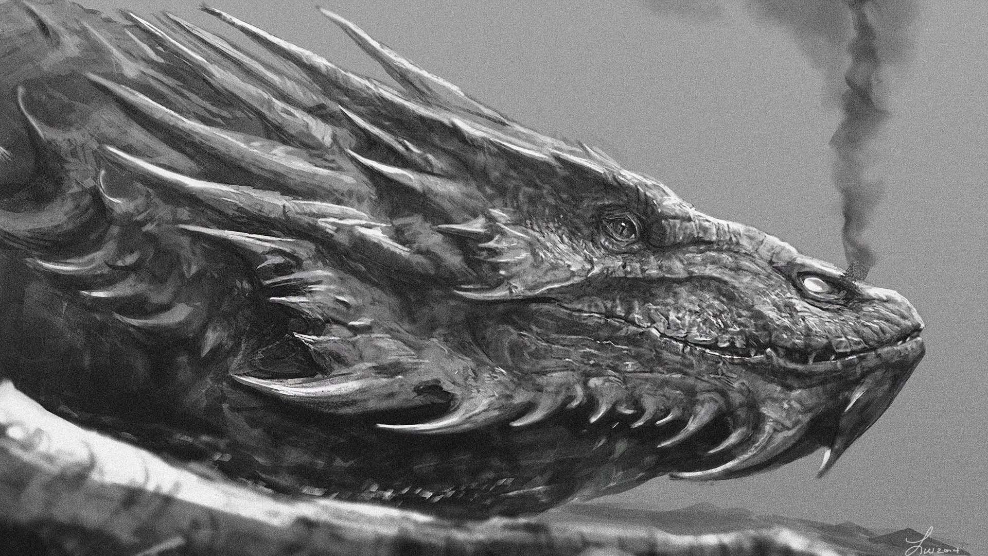 1920x1080 Smaug Wallpaper by TwoDD dragon The Hobbit Lord of the Rings J.R.R