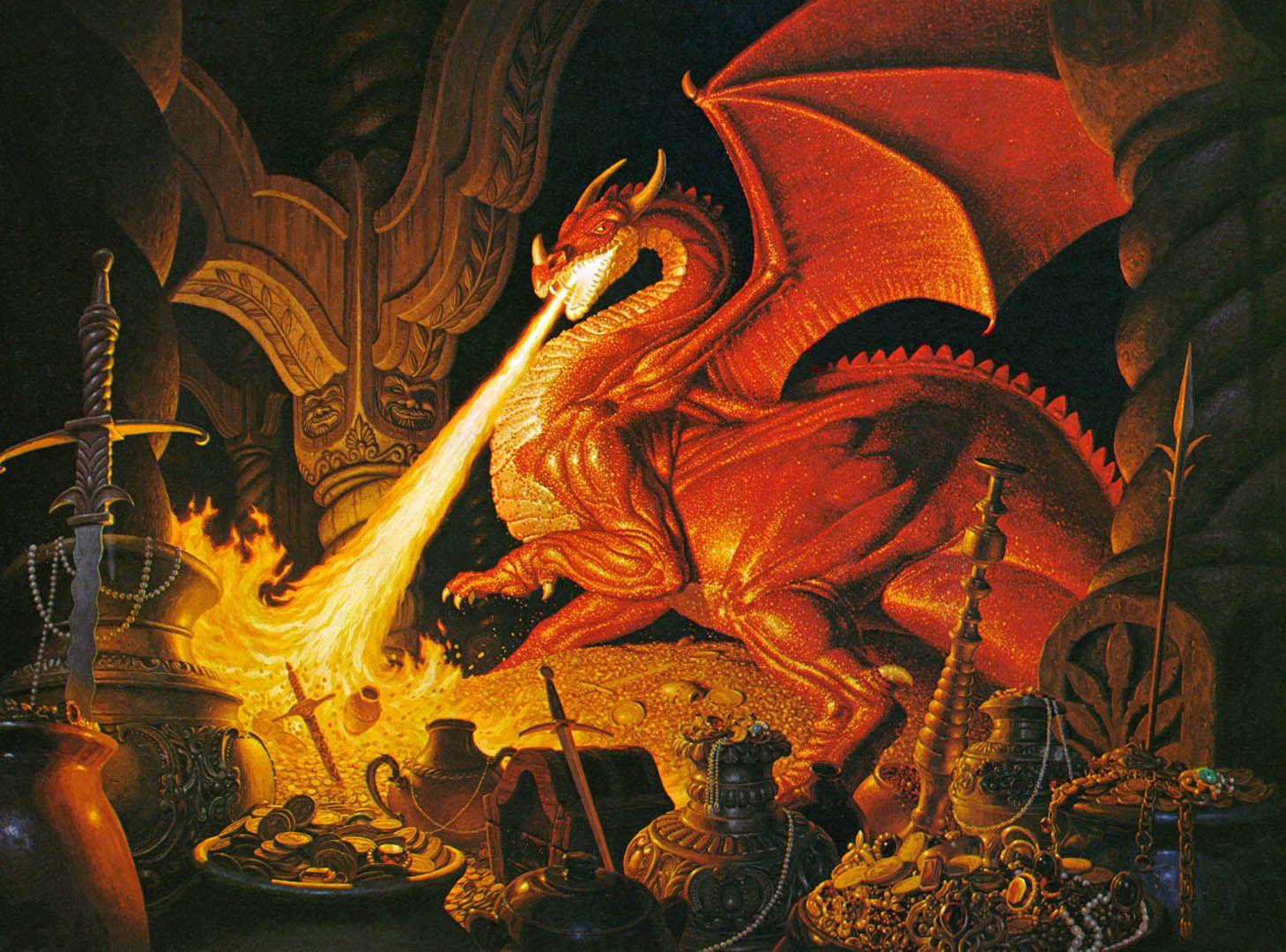 Lotr Smaug Wallpapers - Top Free Lotr Smaug Backgrounds - WallpaperAccess