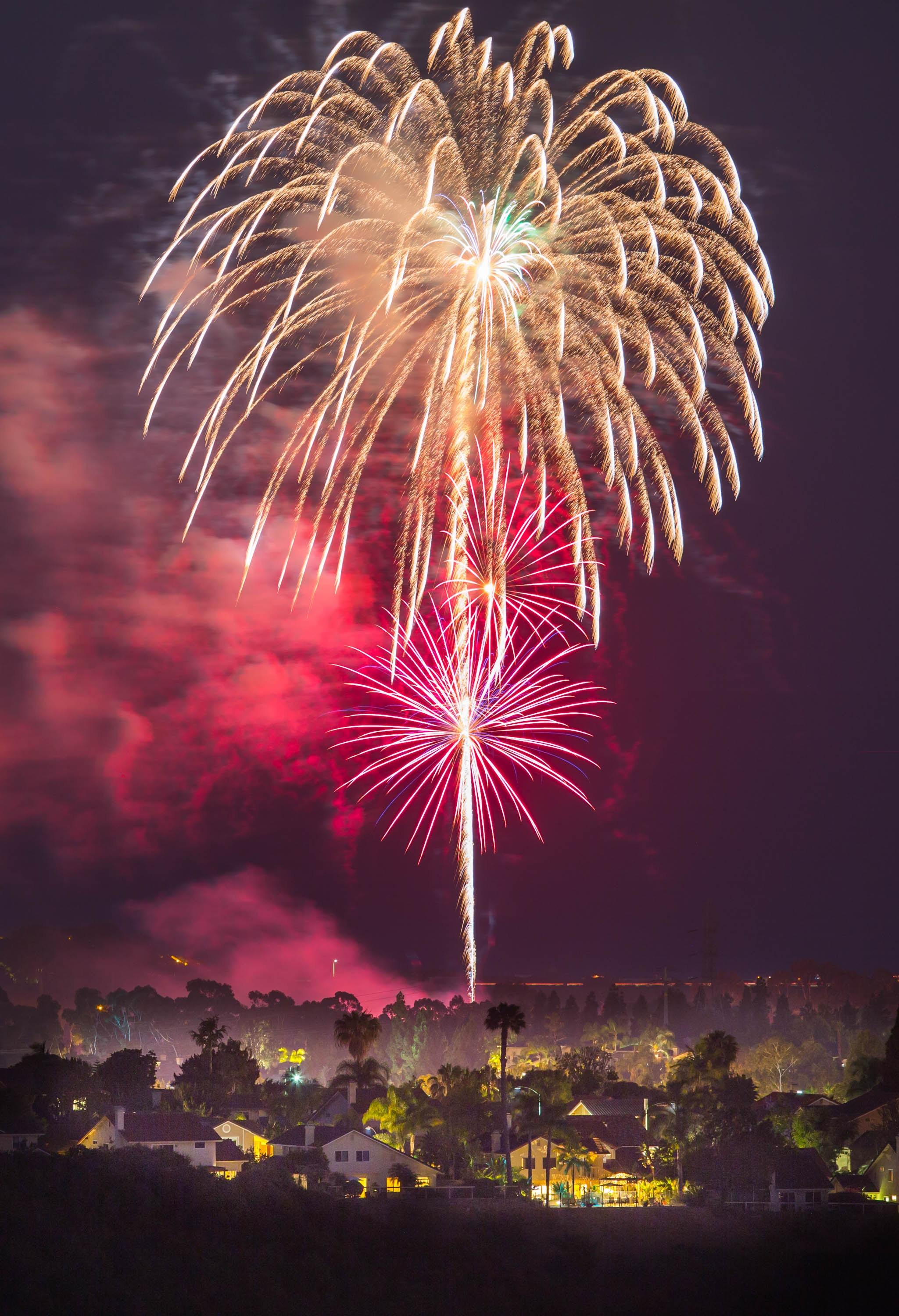 Fireworks Beach Wallpapers Top Free Fireworks Beach Backgrounds