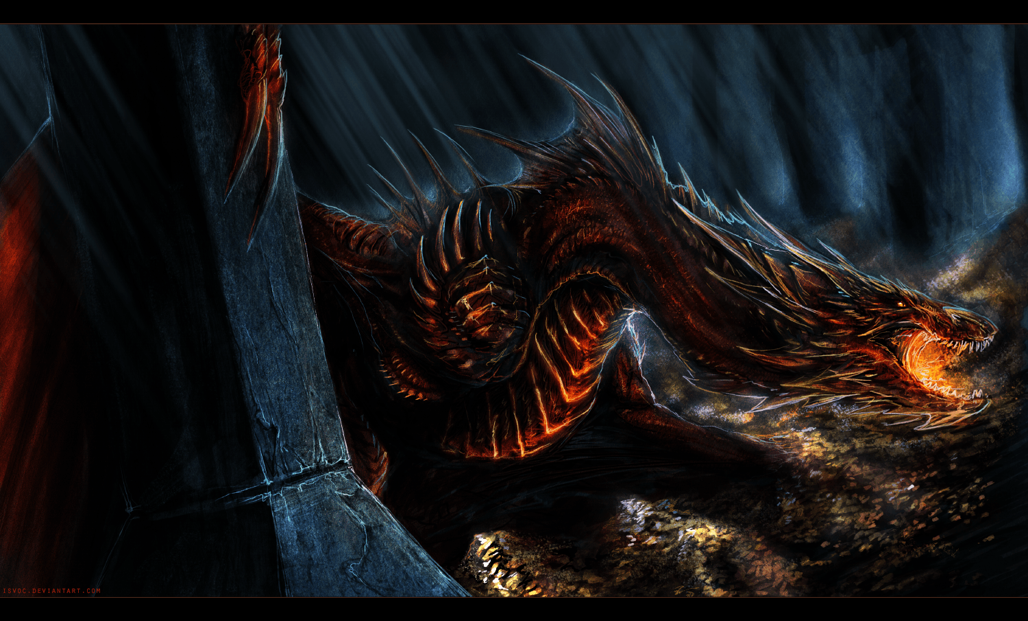 Lotr Smaug Wallpapers - Top Free Lotr Smaug Backgrounds - WallpaperAccess