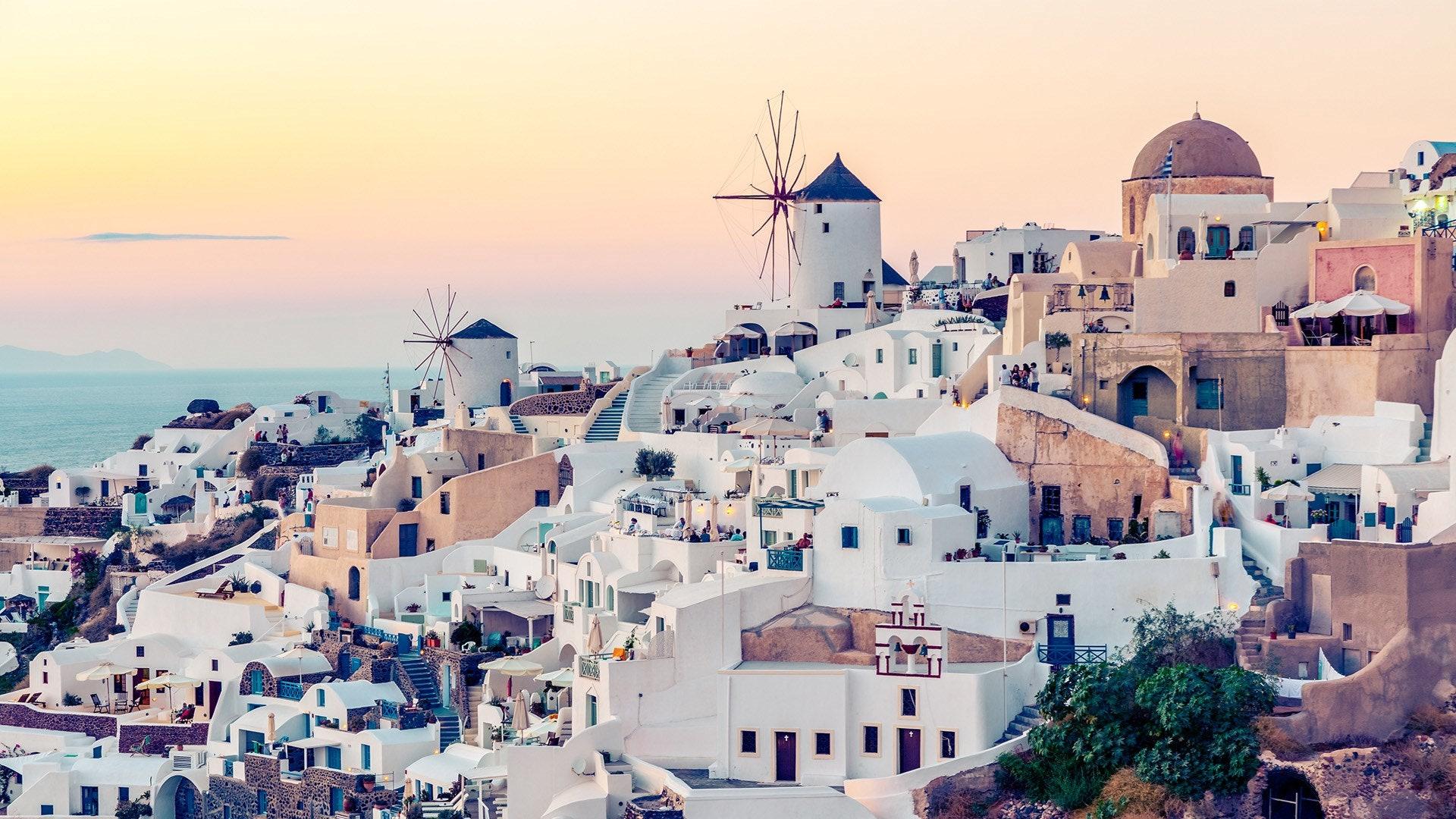 1920x1080 The best hotels in Santorini