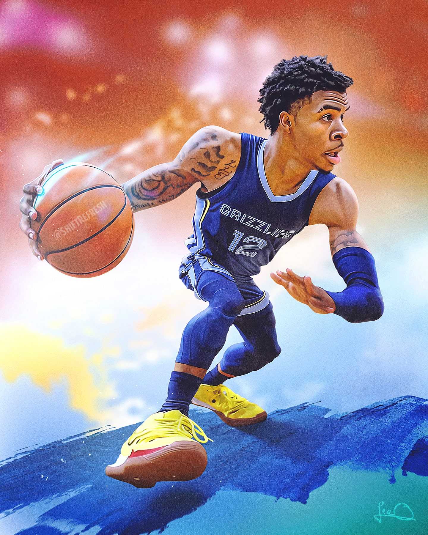 1440x1800 Ja Morant Wallpaper