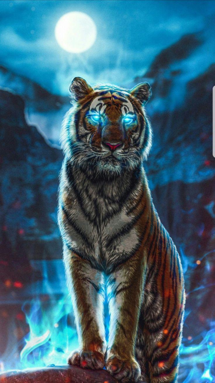 736x1308 Hayvan ilüstrasyonları. Tiger wallpaper, Tiger spirit animal, Tiger artwork. Lion picture, Tiger spirit animal, Tiger image