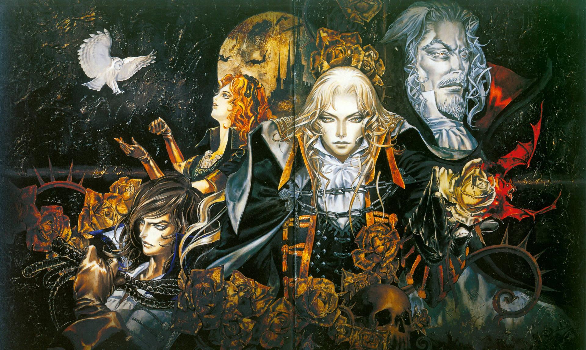 1920x1149 Download Castlevania Symphony Characters Wallpaper