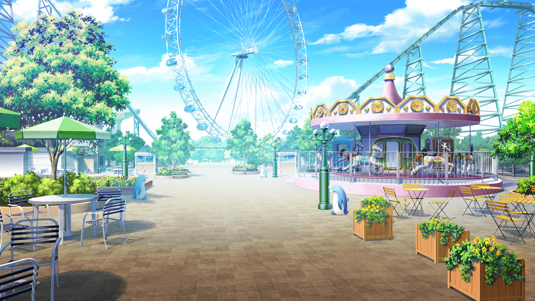 NYC Central park  Visual Novel Background by giaonp  Scenery background  Anime scenery Episode backgrounds